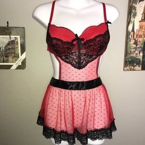 Secret Treasures babydoll lingerie‎
